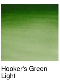 Venta pintura online: Acuarela Verde de Hooker Claro